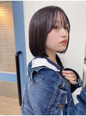 ストレートボブ