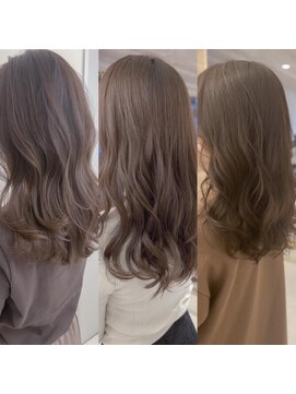 チョビー 銀座(chobii) 道村/イルミナカラー/グレージュカラー/ハイライト