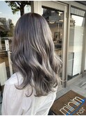 【minim×日比】ハイトーンカラー ミルクティグレージュ