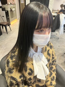 リーオオサカ(Lee Osaka) 前髪インナー×イルミナカラー/kana