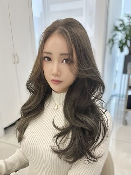 マウル 栄(MAEUL) レイヤーカット韓国ヘア