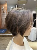 ナチャラルショートボブ