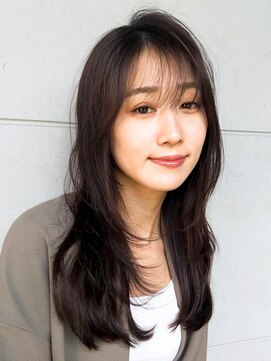 ニューヨークニューヨーク 海老江店(NYNY) くびレイヤーカット/オリーブベージュ/ワンカール