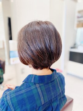 クール ヘアー ギャラリー 神明町店(COOL Hair gallery) 大人の艶ショート　40代おすすめ