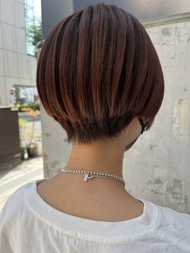 コレットヘアー ザモリオカ(Colette HAIR the MORIOKA) ショートヘア/小顔ヘア/ブリーチなしカラー/ハンサムショート