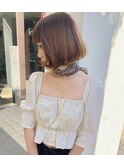 ゆるまきタッセルカット/タッセルカット/タンバルモリ/韓国ボブ