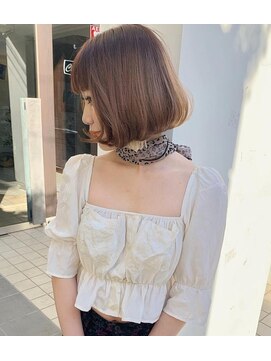 ナループロア ルームー(Nalu pu loa ROOMOO) ゆるまきタッセルカット/タッセルカット/タンバルモリ/韓国ボブ