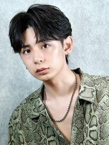 アーリー(Ali'i)&nbsp;爽やかセンターパートカルマパーマ韓国マッシュウルフ