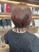 ジアン バイ ミルボン 西宮ガーデンズプラス(GIEN by milbon)&nbsp;ショートレイヤー×まろやかブラウンベージュ