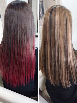 ポニー(Ponny)の写真/エクステの種類、長さ、毛質、色合わせなどカウンセリングしながらご希望のスタイルをご提案いたします☆