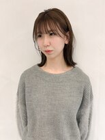 イル(ill)&nbsp;初ブリーチ　ベージュカラー　イルミナカラー　大須