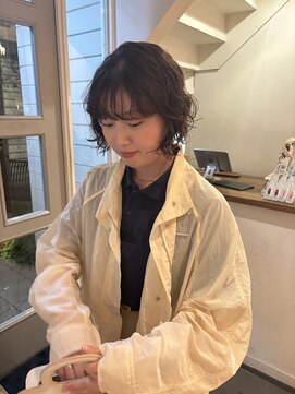 ガーランド (Garland) くるくるミニボブおしゃれパーマ