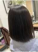 学生さん縮毛矯正