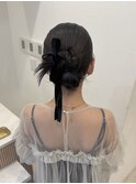 カチモリタイトヘアアレンジ♪