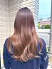【透明感×ツヤ感】カット＋アディクシーカラー＋トリートメント　￥13,310