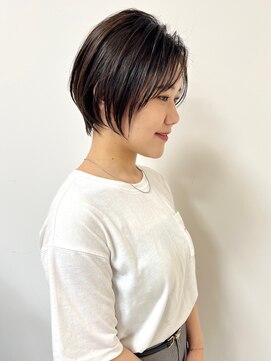 ヴィーヴォ 深江橋店(VIVO) 【VIVO】大人可愛いショートカット 耳掛けショート 小顔ショート