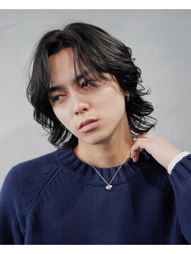 アンサー 渋谷(ANSWER) メンズボブメンズミディアムパーマスパイラルパーマメンズウルフ