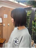 ぷつっとラインのボブ《西新店》