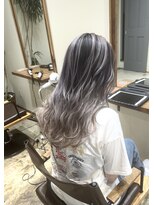 リフル 八王子(RIFULL)&nbsp;ハイライト　バレイヤージュ　ショート　レイヤー　髪質改善