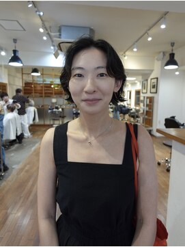 イーズ(e's) くせ毛ボブ/ニュアンスパーマ［honoka］