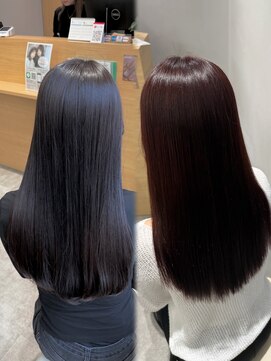 ジーナ 梅田(Zina) 艶カラー　【梅田】