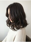 大きめカール/ゆる巻ミディアム/ココアブラウン/金山