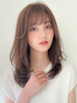 アグノス 青山(Agnos)&nbsp;小顔レイヤーカットクラゲヘアーココアベージュオリーブグレー