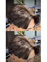 ヘアメイク アリープ(HAIR MAKE ALEAP)&nbsp;岡山/フェザーパーマ/ブラウンカラー