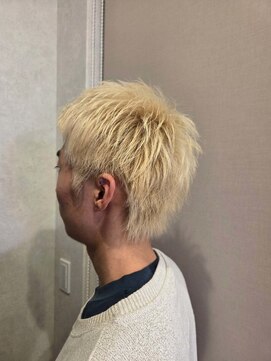 イリエ 川口(irier) メンズホワイトベージュスパイキー【薬師神】