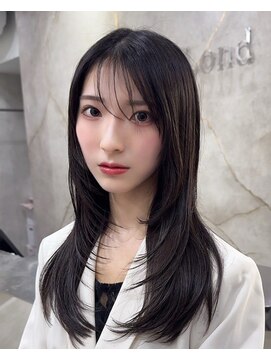 ロンドアヴァントゥス 池袋(Lond aventus) 韓国レイヤー/韓国風/ボブ/髪質改善/黒髪/ブリーチなし〔池袋〕