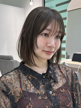 ライズ ネックス ザ サロン 渋谷(LIZE nex the salon) ウルフボブ【#渋谷駅#レイヤー#ウルフ#髪質改善】