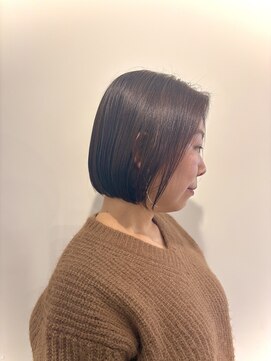 ゼンドットカラスマ(Zen.karasuma) 大人ぷつっとボブ