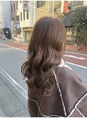 韓国風ミルクティベージュ