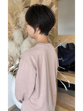 ソラ 京都桂川店(SORA.) 大人可愛い丸みショートボブ