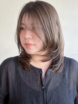 マッシュ チャヤマチ(MASHU chayamachi)&nbsp;柔らか透明感/ブリーチなし/オリーブブラウン/大阪梅田