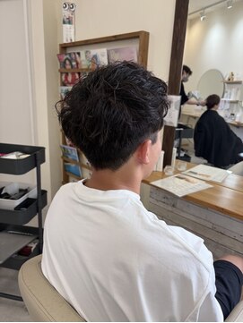 シルエット 美容室 八戸メンズパーマ