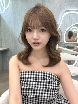 グロー オオミヤ アネックス 大宮(GLROW OMIYA ANNEX) ★ブリーチなし ベージュ イルミナライトニングダブルカラー