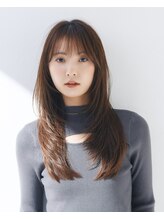 大人っぽさ◎重めのレイヤーカット[レイヤーカット/恵比寿駅/髪質改善トリートメント/縮毛矯正/恵比寿]