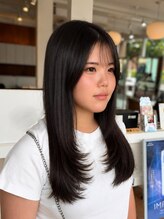 OX CREATION 深草 オックスクリエーション&nbsp;ナチュラルロングレイヤー/レイヤー/顔周りレイヤー/20代30代