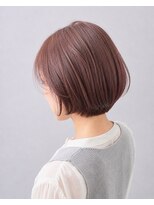 カノア(CANNOA.)&nbsp;残暑もまとまるピンクブラウンミニボブ
