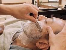 セピア 武蔵浦和店(SEPIA)の雰囲気（barberならではのシェービングで男性の身だしなみを整えます！）