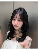 サンドイエナ 横浜店(sand yena)&nbsp;軽すぎない上品ミディアムレイヤー