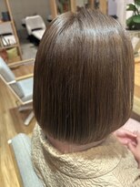 リッカ たまプラーザ(Lycka)&nbsp;ボブオリーブグレージュカラー30代