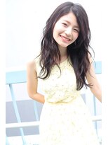 イソラブル 日比野店(ISOLA-blu) 暗髪柔ウェーブ