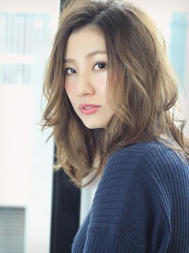 リラ ヘアー(LILA HAIR) 【LILA  HAIR】外国人風カラー★かきあげスタイル