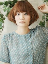 エマージュ 海老名店(Emerge)&nbsp;ストレートタッチの艶ボブゆる巻き