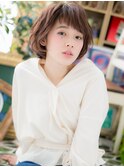 *bliss川口*ふわくしゅ☆くせ毛風アシンメトリーボブc