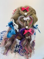 ヘアアンドリラクゼーション ジン(Jinn) 可愛く浴衣スタイル