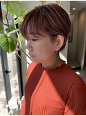 担当 西田 ハンサムショート ショートヘア シースルーバング