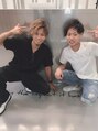キング 枚方店(K!ng)&nbsp;ずっと担当させていただいてる大事なお客様と☆おんなじ髪型